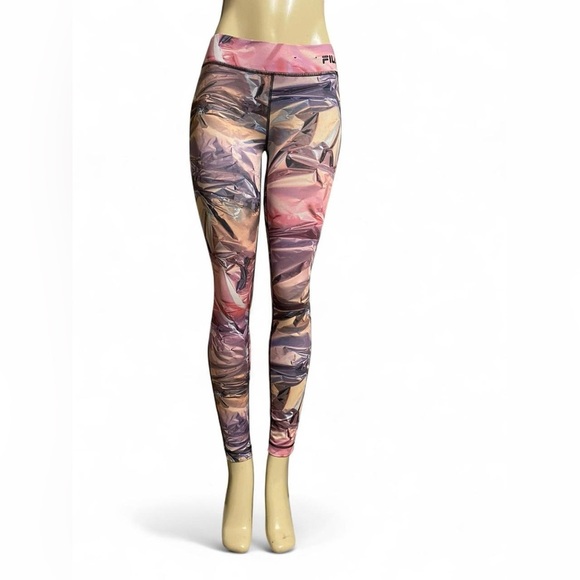 Fila Women's Abstract Print Leggings - Picture 1 of 4